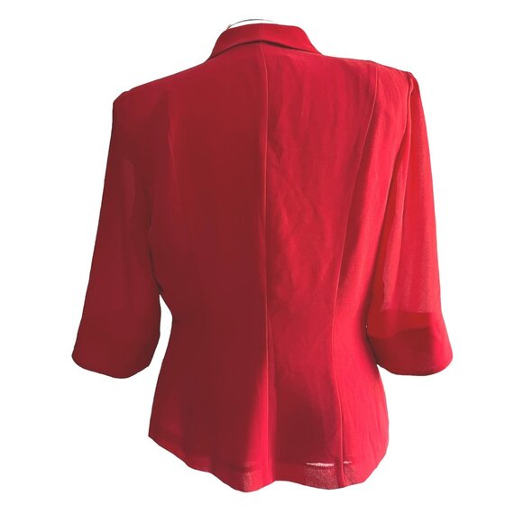 Danny & Nicole New York Vintage 90's Collared Button Down Blouse Sz 12 (Medium) - Picture 5 of 8